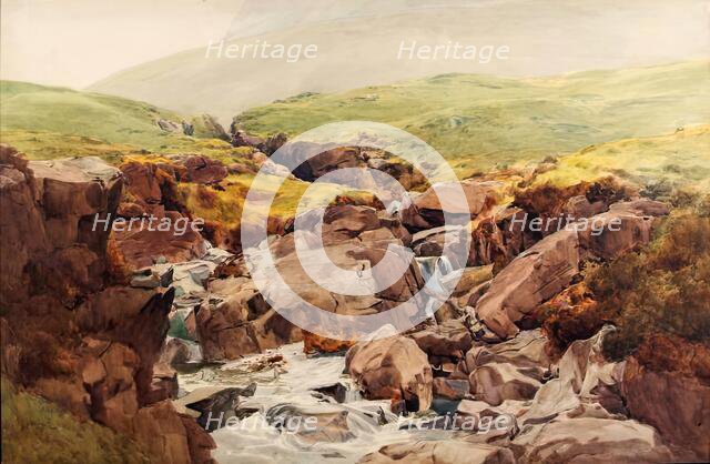 May Day, Greadaidh Burn, Skye, 1912. Creator: Colin Bent Phillip.