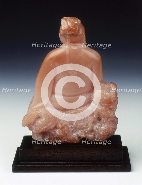 Soapstone figure of Dongfang Shuo, China, c1630-c1680. Artist: Yang Yuxuan