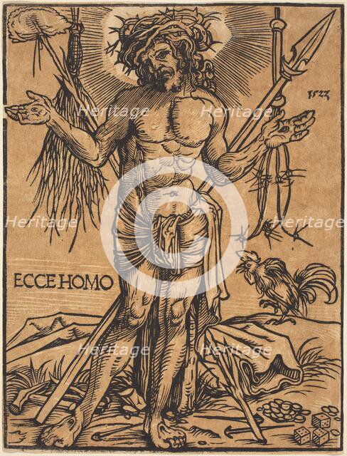 The Man of Sorrows Standing, 1522. Creator: Hans Weiditz.