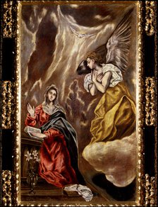 The Annunciation' by El Greco.