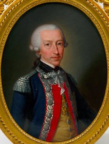 Portrait of King Victor Amadeus III of Sardinia (1726-1796), 1791. Creator: Panealbo, Giovanni (1742-1815).