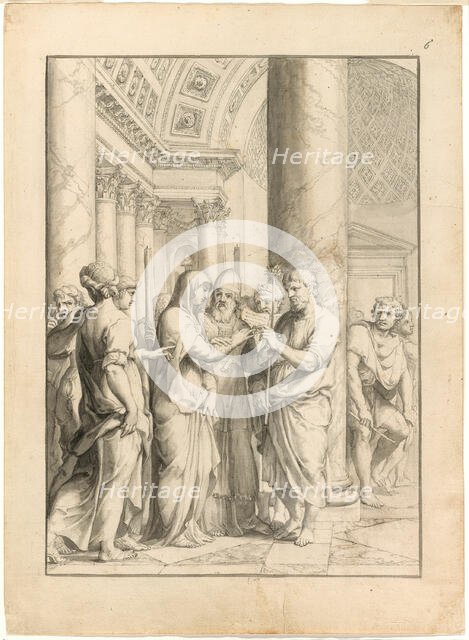 Marriage of the Virgin, c. 1640. Creator: Jacques Stella.