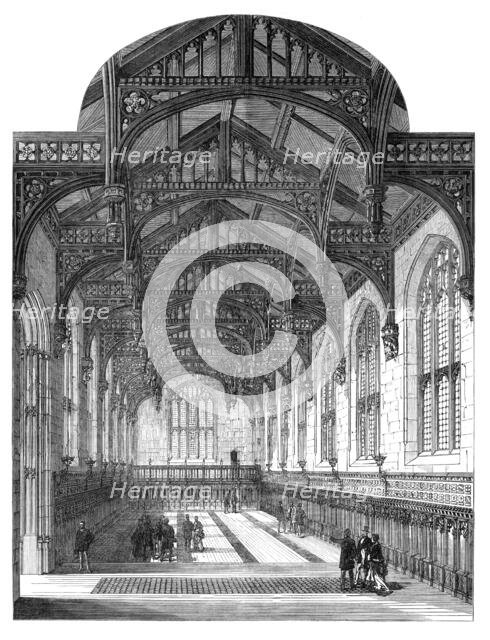 The New Hall of the Inner Temple, 1870. Creator: Unknown.