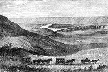 N.-West Territory of Canada: sketches by the Marquis of Lorne: Red-Deer River from the S. bank, 1881 Creator: Unknown.