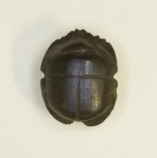 Scarab Amulet, Egypt, Late Period, Dynasty 26 (664-525 BCE). Creator: Unknown.