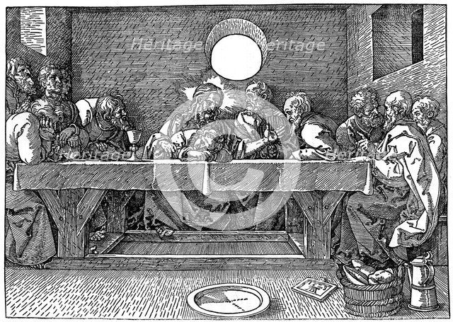 'The Last Supper', 1523, (1936). Artist: Albrecht Dürer
