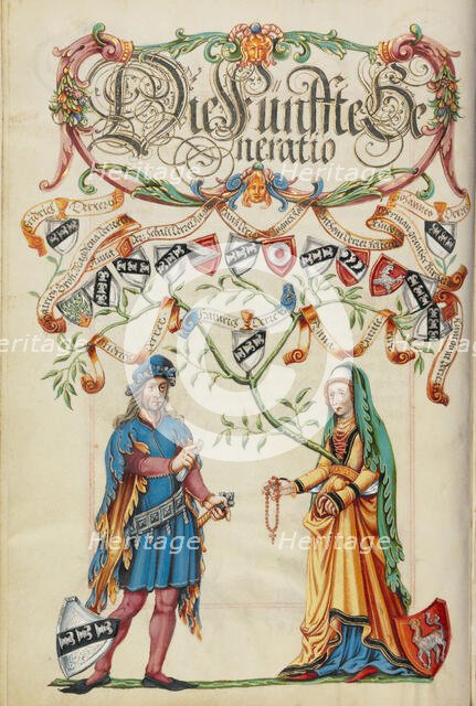 The Fifth Generation, Friedrich Derrer, about 1626-1711. Creator: Unknown.