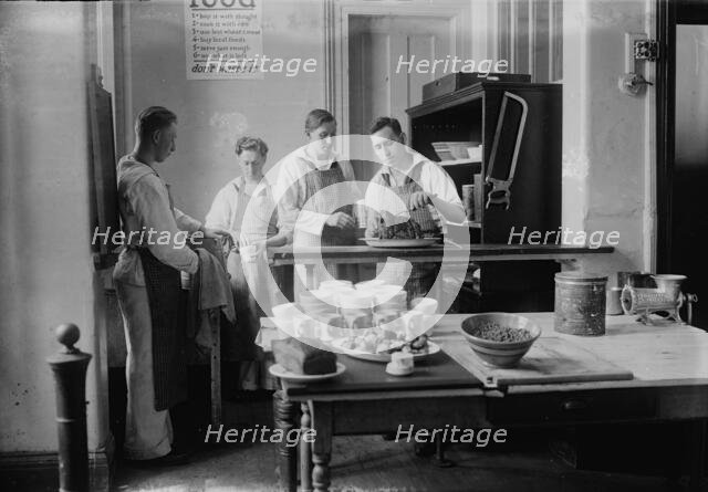 Sink & mop duty, between c1915 and 1918. Creator: Bain News Service.