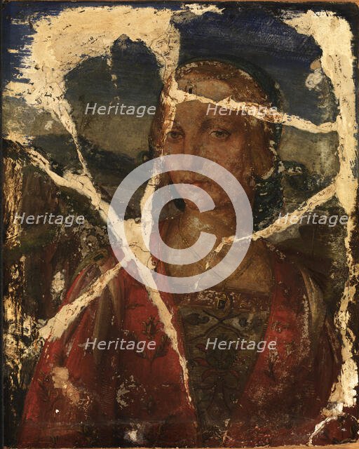 Head of a Young Woman, 15th century. Creator: Unknown.