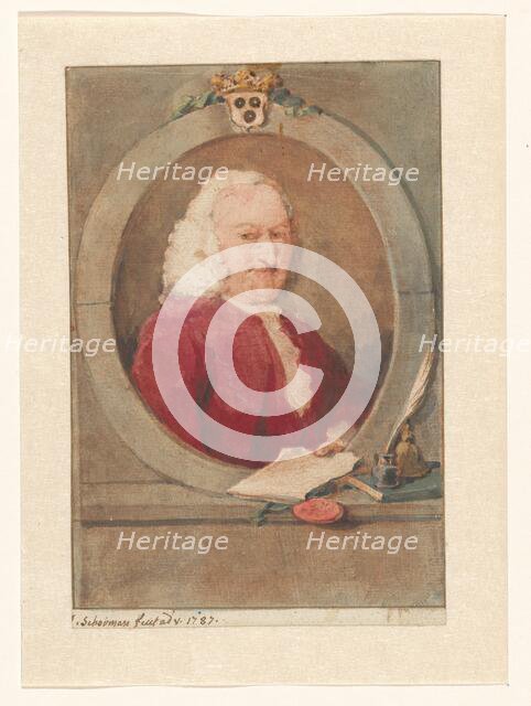 Portrait of Pieter van Bleiswijk, 1787. Creator: Aert Schouman.