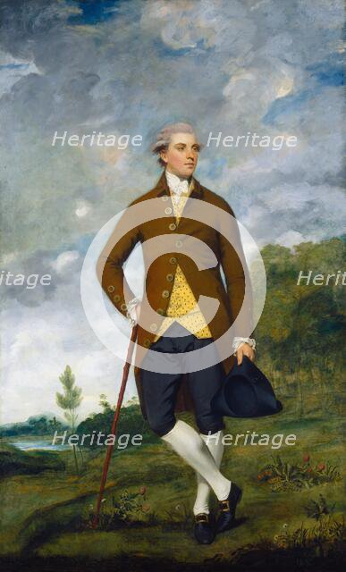 John Musters, 1777-c. 1780. Creator: Sir Joshua Reynolds.