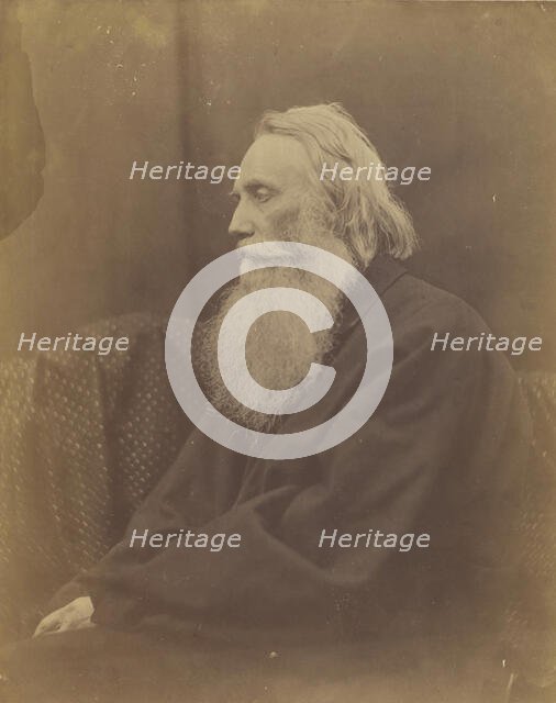 Henry Taylor, 1864. Creator: Julia Margaret Cameron.