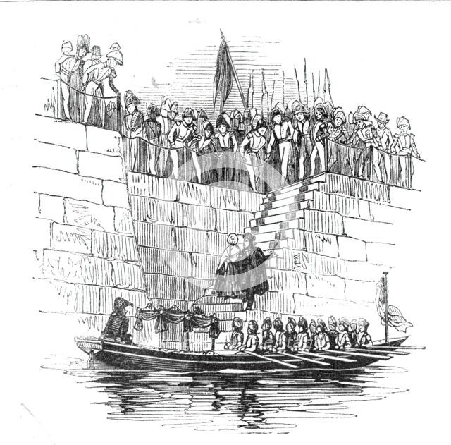 Embarkation of Her Majesty, 1842.  Creator: Unknown.