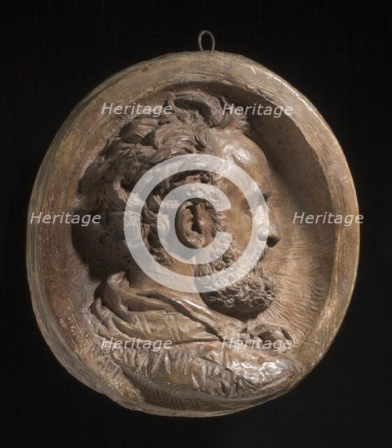 Portrait of François-Louis Carpezat (1827-1876), 1855. Creator: Jean-Baptiste Carpeaux.