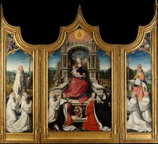 The Le Cellier Altarpiece, 1509. Creator: Jean Bellegambe.