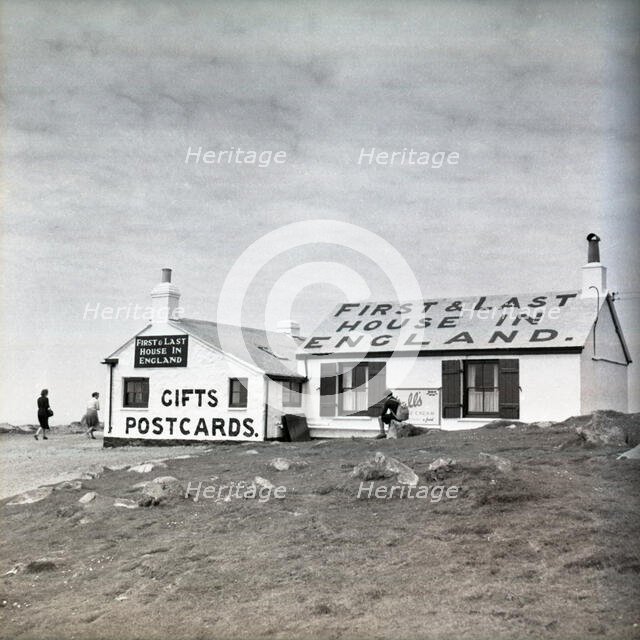 First & Last House in England, Land's End, Cornwall, c1955. Creator: Arthur Charles Kirby Ware.