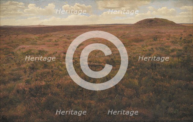 Study of a Moor, 1854. Creator: Frederik Vermehren.