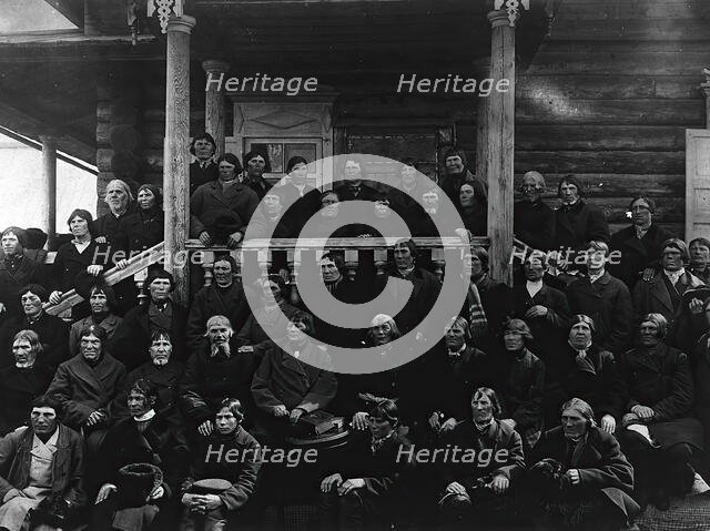 Old Believers, 1890.  Creator: Unknown.