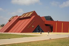 The Royal Tombs of Sipan Museum, Chiclayo, Lambayeque, Peru, 2015. Creator: Luis Rosendo.
