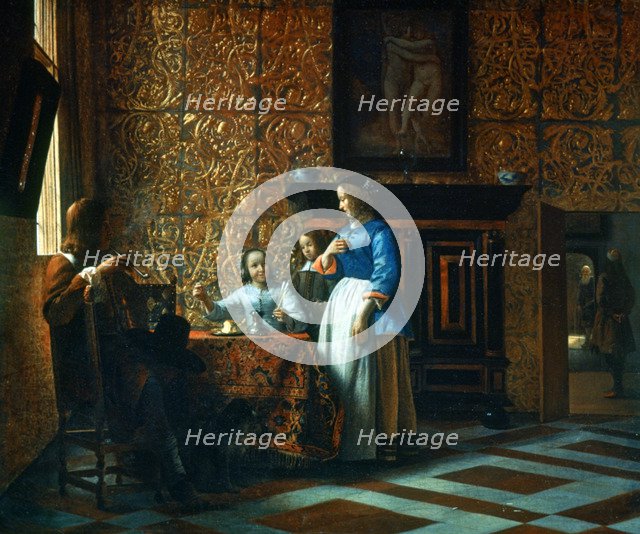 'Interior Scene', c1650. Artist: Pieter de Hooch