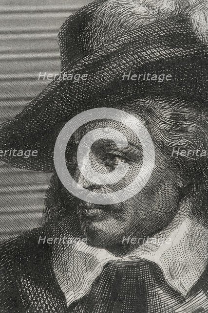 Oliver Cromwell, (1599-1658), Lord Protector of Great Britain, (1653-1658), 1856.  Creator: Unknown.