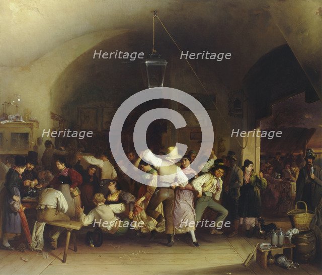 The folk dance, 1847.
