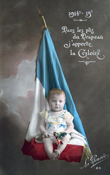 French WWI postcard, 1914-1918. Artist: Unknown