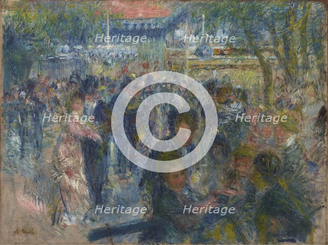 Le Moulin de la Galette (Study), 1875.
