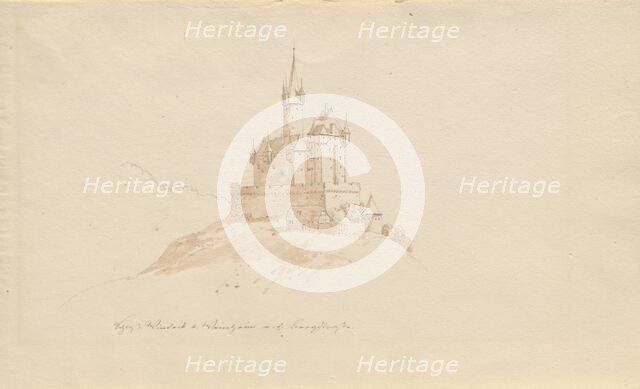 Schloss Windeck b. Weinhelm a. d. Bergstrasse. Creator: Julius von Leypold.