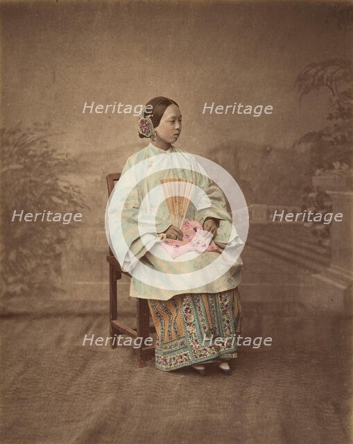 Femme du Lanxchow, 1870s. Creator: Unknown.