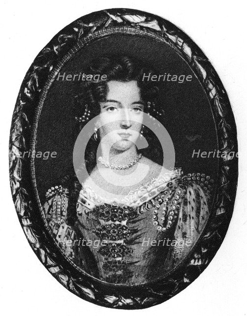 Mary of Modena, queen consort of King James II, (1907). Artist: Unknown