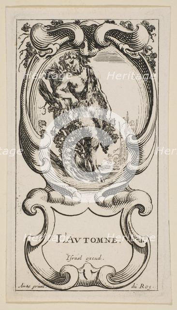 Fall (L'Automne), from 'The Four Seasons', ca. 1641. Creator: Stefano della Bella.