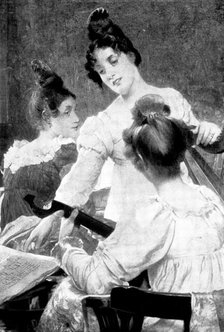 A Trio - by Edgar Bundy, 1898. Creator: Unknown.