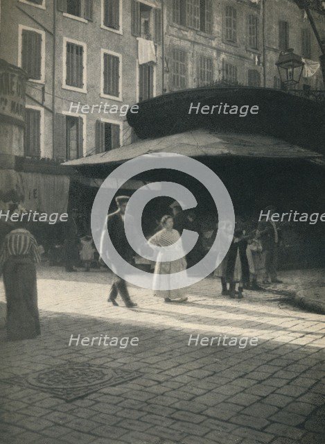 'Sunshine and Shadow, Marseilles', c1927, (1927). Artist: Reginald Belfield.