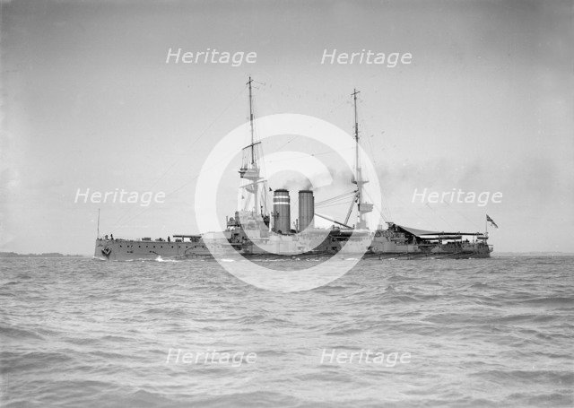 'HMS Hindustan', 1911. Creator: Kirk & Sons of Cowes.