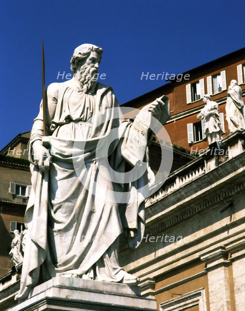 Statue of St. Paul in the Vatican.