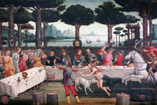 'The Banquet in the Pine Forest', 1482-1483. Artist: Sandro Botticelli