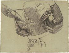 Study for "Handmaid of the Lord", 1903-1916. Creator: John Singer Sargent.