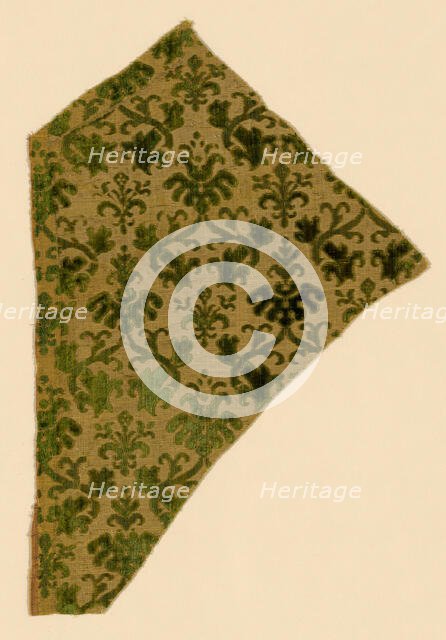 Fragment, Italy, 1625/50. Creator: Unknown.