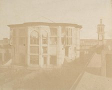 Teheran. Prime Minister's House (Nezanneh), 1858. Creator: Luigi Pesce.