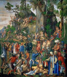 Die Marter der zehntausend Christen, 1508. Creator: Dürer, Albrecht (1471-1528).