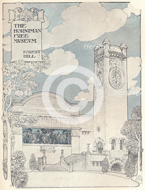 'The Horniman Museum', c1900 (1901-1902). Artist: Percy Gossop.