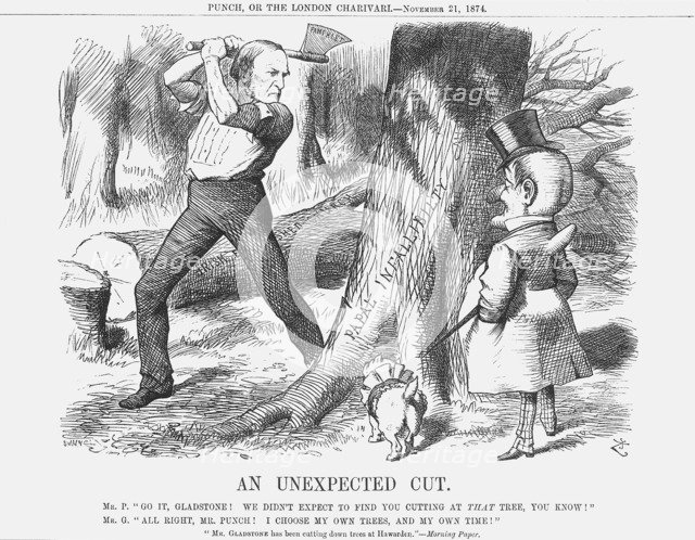 'An Unexpected Cut', 1874. Artist: Joseph Swain