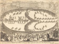 View of the Festival, 1616. Creator: Jacques Callot.