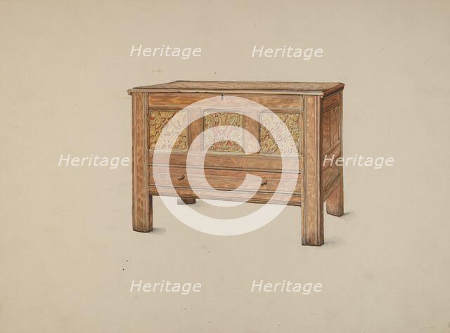 Hadley Chest, c. 1937. Creator: Harold Merriam.