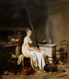 La cuisinière (The Cook), . Creator: Boilly; Louis-Léopold (1761-1845).