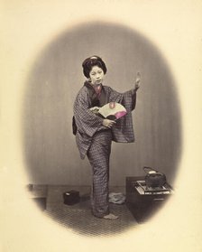 Dancing Girl, 1868. Creator: Felice Beato.