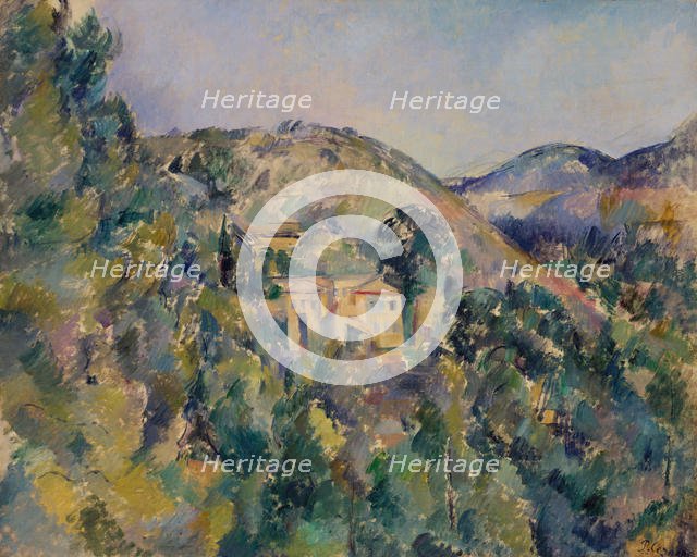 View of the Domaine Saint-Joseph, late 1880s. Creator: Paul Cezanne.