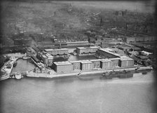 Albert Dock and the Canning Half Tide Dock, Liverpool, Merseyside, 1920. Artist: Aerofilms.