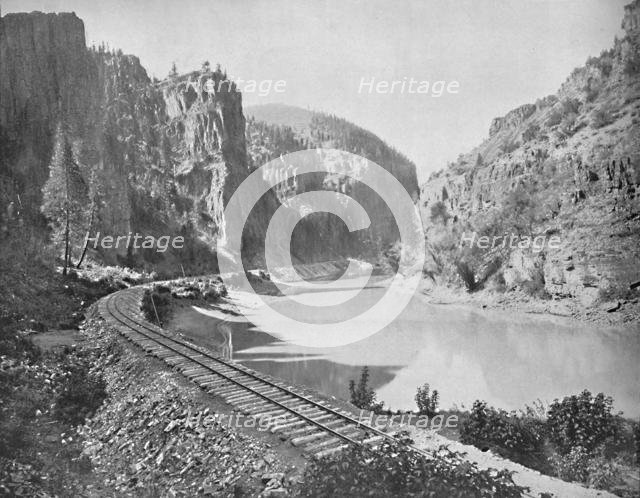 'Echo Cliffs, Canyon of the Grand River, Colorado', c1897. Creator: Unknown.
